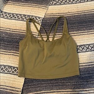 All in Motion Olive Green Active Top